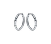 Silver Hoop Earring HO-2411